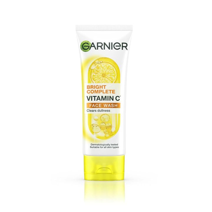 Garnier Skin Naturals, Facewash, Cleansing and Brightening, Bright Complete - 100gm