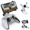 for PS5 Controller Phone Mount Clip Mobile Gaming Clip Cell Phone Stand Holder for Playstation 5 Dualsense Controller. 