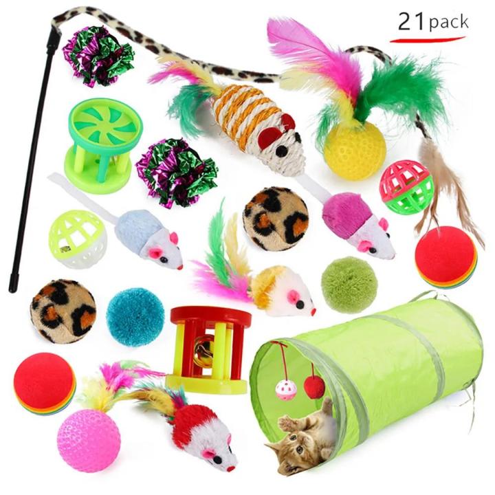 Kitten%20Toys%20Variety%20Pack-Pet%20Things%20for%20Cat%20Toy%20Combination%20Set%20Toy%20Funny%20Cat%20Stick%20Sisal%20Mouse%20Bell%20Ball%20Cat%20Supplies%2021%20Piece%20-%20Image%207