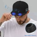 New Multifunctional Outdoor Hat with Bluetooth Speakers Detachable Wireless Adjustable Music Baseball Cap Running Sports Gift. 
