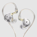 KZ EDX PRO Dual Dynamic Drive Detachable Cable IEM In-Earphone - Headphone. 