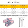Cute Cat Slippers Fluffy Furry Women Home Platform Slippers Men Winter Plush Slides Indoor Fuzzy Slippers Lovely Cotton Shoes.