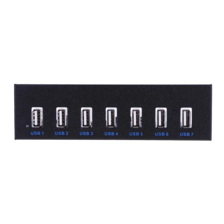 ALLOYSEED%205.25%20inch%209%20Pin%20to%207%20Ports%20USB%202.0%20Hub%20CD-ROM%20Drive%20Bay%20CD%20ROM%20Front%20Panel%20with%20HUB%20Chip%20for%20Computer%20Case%20-%20Image%204