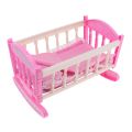 Princess Baby Doll Crib Bed - for 9-11inch Reborn Doll for Mellchan Doll - Kids. 