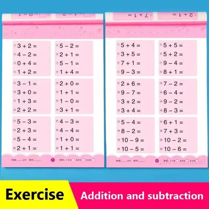 80%20Pages%20Arithmetic%20Exercise%20Books%20Addition%20Subtraction%20Handwritten%20Workbook%20Mathematics%20Supplies%20for%20Children%20Notebooks%20-%20Image%205