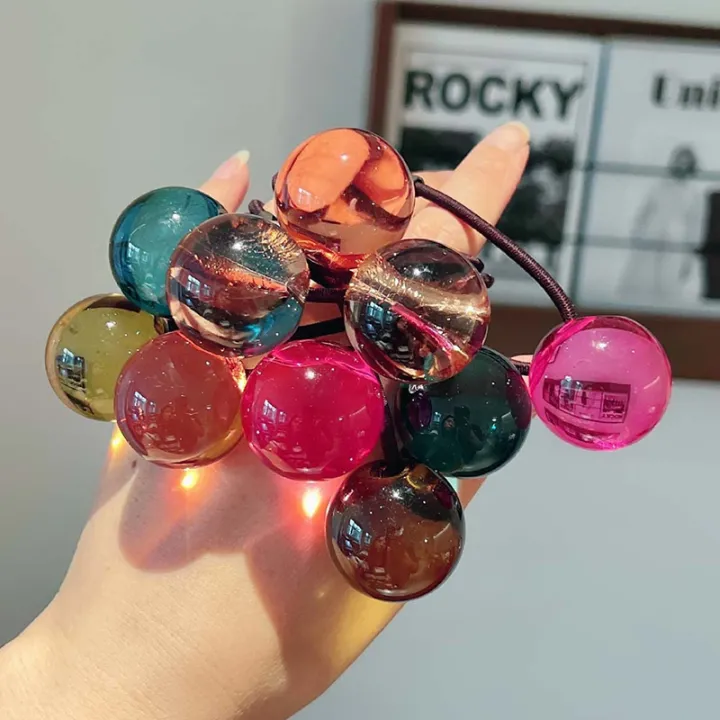 1PC%20Cute%20Kawaii%20Fairy%20Ponytail%20Rubber%20Ties%20Rope%20Korean%20Transparent%20Color%20Single%20Big%20Ball%20Simple%20Elastic%20Hair%20Band%20For%20Girl%20Children%20-%20Image%207
