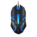 2 PCS T-WOLF V1 USB Interface 3-Buttons 1200 DPI Wired Mouse 7-Color Backlit Gaming Mouse, Cable Length: 1.35m. 