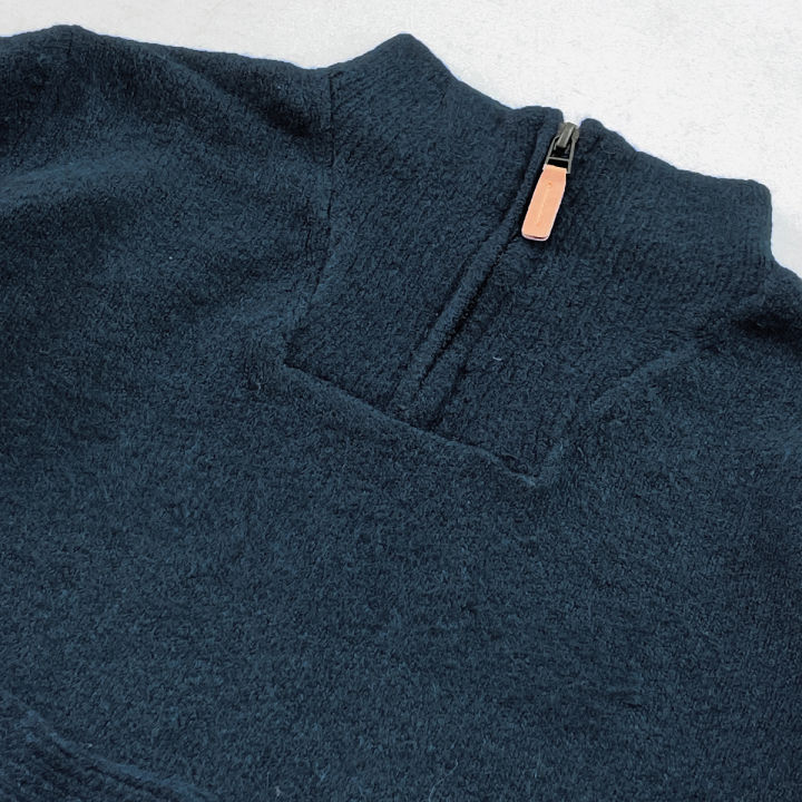 Boys%20Heather%20Knit%20Quarter%20Zip%20Winter%20Pullover%20Sweater%20From%20Levin%20-%20Image%206