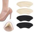 High Heels Liner Insert Heel Pain Relief Protector Cushion Pads Half Insoles For Women Shoes Back Stickers Reducer Foot Care.