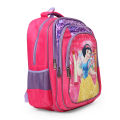 Zip It Good Priority Disney Snow White & Disney Princess group 20 Litres Pink Polyester Kids School Bag | Casual Backpack For Girls. 