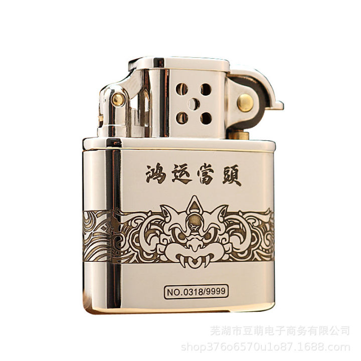 Zorro%20Z506%20The%20Mystic%20Nine%20Opportunity%20Knocks%20Copper%20Nickel%20Plated%20Kerosene%20Lighter%20Creative%20Personality%20Windproof%20Boyfriend%20Gift%20-%20Image%205