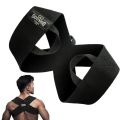Back Protector Support, Women Bench Press Sinking Fitness Safety Straps, Men Weightlifting Chest Back Shoulder Posture Corrector. 