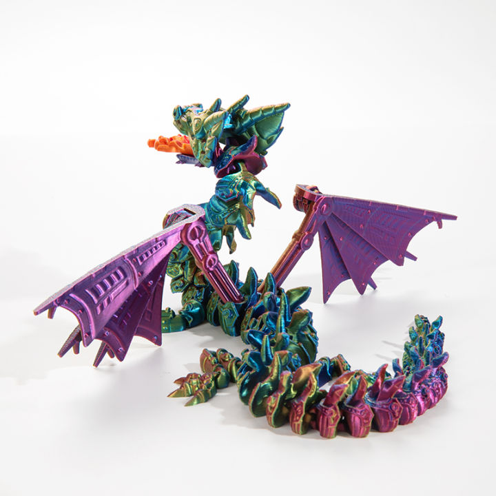 3D%20Printed%20Dragon%20Mech%20Spitfire%20Dragon%20Flying%20Dragon%20Articulated%20Winged%20Dragon%20Crystal%20Dragon%20Fidget%20Toy%20Home%20Decor%20Birthday%20Gift%20Fayshow%20-%20Image%202