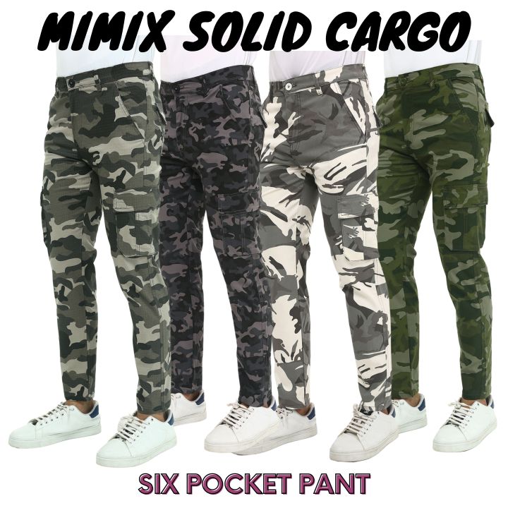 Cargo Mobile pant Navy Blue Color Stretch Casual Six pocket Cargo Pant for Men's - Mimix Qualityful - Easy To care and Longive