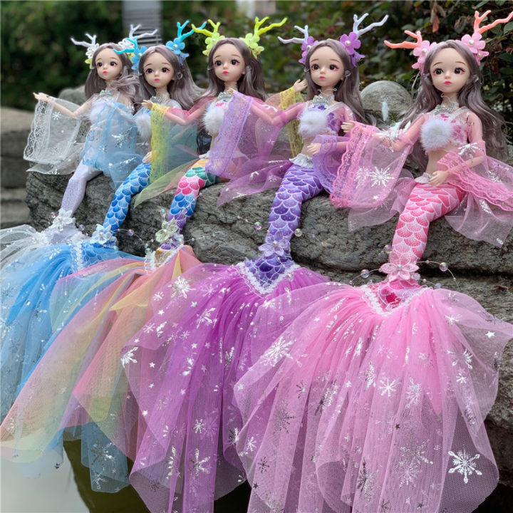 12 inch Ariel Mermaid Doll Girl Toy Princess Kids Birthday Gift Doll Doll Doll