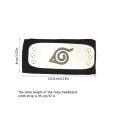 Anime Naruto 1Pcs Headband, 3PCS Kunai, 1PCS Shuriken Unisex Plastic Cosplay Accessory. 