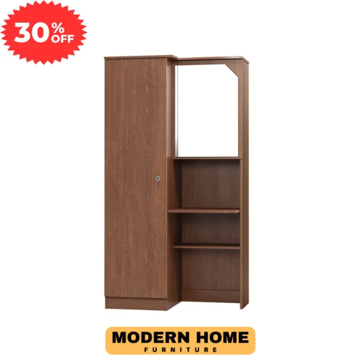 Modern%20Single%20Door%20Almirah%20and%20Two%20Shelves%20With%20Mirror%20%7C%20Book%20Shelf%20%7C%20Shelves%20%7C%20Mirror%20by%20Modern%20Home%20Furniture%20-%20Minimalistic%20Sophistication%20-%20Image%202