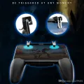 PUBG Mobile Wireless W11+ Gamepad Remote Controller Joystick for iPhone Android - Black. 