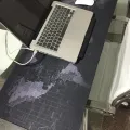 Large Size Old World Map Mouse Pad Notebook Computer Mousepad Gaming Mouse Mat. 