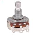 Guitar mini potentiometer pot set A500k B500K 24mm dia tone volume control. 