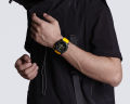 NAVIFORCE NF7104 Electronic Multi-function Trendy Waterproof Luminous Silicone Strap Birthday Gift Watch. 