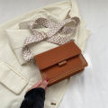 Fashion Wide Strap Crossbody Bags For Daily Used, Square Matte Pu Leather Shoulder Bags Handbags For Women. 