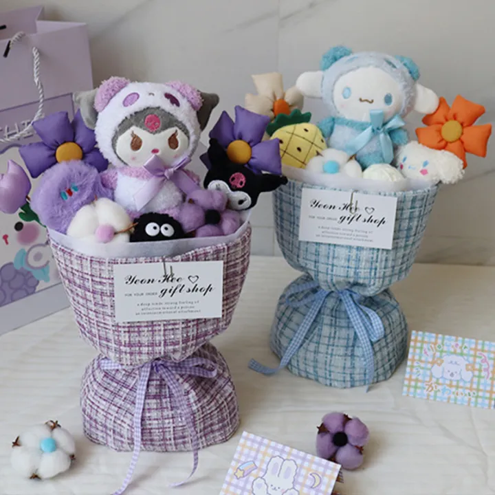 Sanrio%20Kuromi%20Plush%20KT%20Flower%20Bouquet%20Cartoon%20Hellokitty%20Cinnamoroll%20Stuffed%20Plush%20Toy%20Kawaii%20Decor%20Doll%20Girl%20Valentine%20Gift%20-%20Image%204