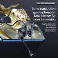 New M1 Bluetooth earphones with bone conduction on the band label, running ear hanging sports, true stereo business.