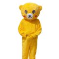 Yellow China costume teddy bear funny Cartoon Costume dress Mr Teddy bear dress Costume full set Teddy Bear Funny holud Taddy surprising gifts. 