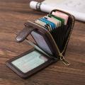 Card Holder Leather Purse For Cards Case Wallet For Credit Id Bank Card Holder. 