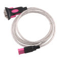 Ftdi Usb To Db9 9 Pin Port Male Connector Rs232 Adapter Serial Programming Cable.