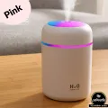 Usb Operated Mist Maker Humidifier Aromatherapy Diffuser 300 ml large tank with double lighting.