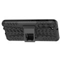 For Samsung Galaxy S23+ 5G Tire Texture TPU + PC Phone Case with Holder.