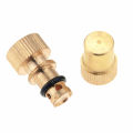 Adjustable Sprayer Nozzle Brass for Gardening Fogging Spray Irrigation.
