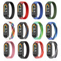 【selevn roind】Braided Solo Loop for Xiaomi Mi Band 8 Strap Replacement accessories Elastic Nylon Watchbands correa bracelet for Miband 8 NFC. 