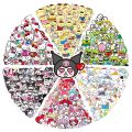 50pcs Children Stickers Cartoon Kuromi My Melody Cute Decals Toys for Girl Laptop Kawaii Aesthetic Anime Decoration Kids Sticker. 