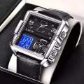 Lige 8925c 3 dail 1 dail is digital wrist watches for men.