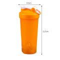 500/600ML Portable Protein Powder Blender Shaker Bottle Leak Proof Water Bottle for Workout Ffitness Gym Sport Shake Cup. 