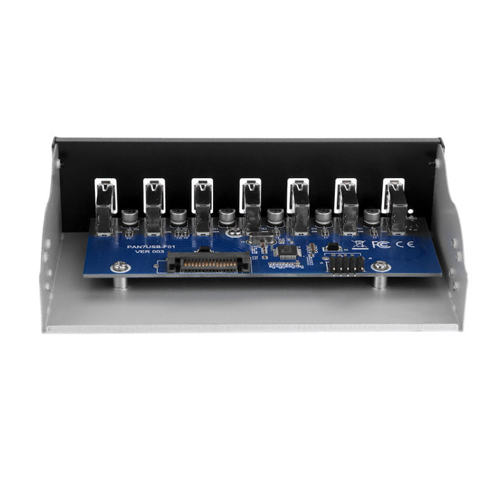 9%20Pin%20to%207%20Ports%20USB%202.0%20Hub%205.25%20inch%20CD-ROM%20Drive%20Bay%20CD%20ROM%20Front%20Panel%20-%20Image%205