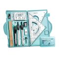 Architect Set,Professional Geometry Set,18, and Protractor Set,Drafting Tool,Drawing Stencil Interior Design Tool 96BA MuXiaRe.