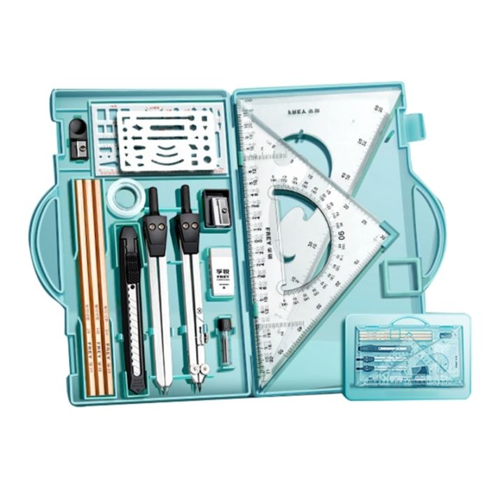 Architect%20Set,Professional%20Geometry%20Set,18,%20and%20Protractor%20Set,Drafting%20Tool,Drawing%20Stencil%20Interior%20Design%20Tool%2096BA%20MuXiaRe%20-%20Image%205