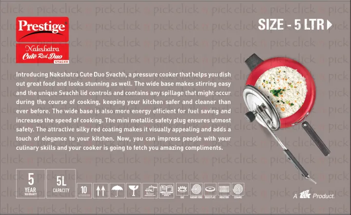 Prestige%20India%20Pressure%20Cooker%20Nakshatra%20Cute%20Red%20Duo%205liter%20Induction%20Bottom%20(10766)%20-%20Image%207