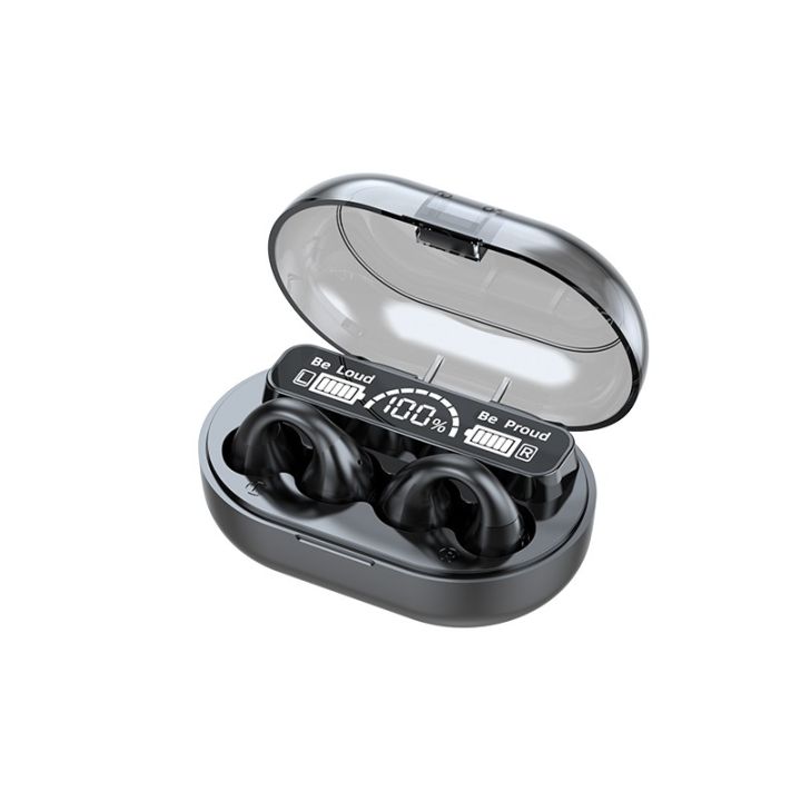 【FUPANG】OWS bone conduction earbuds TWS wireless headphones digital display gaming headsets Noise sport earphones