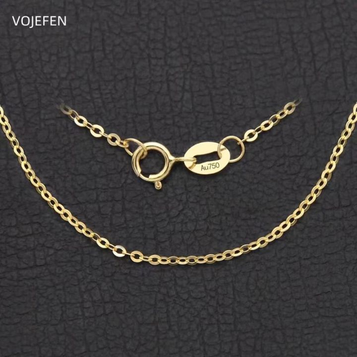 VOJEFEN%20Golden%20Bracelets%20For%20Women's%20Luxury%20Hand%20Jewelry%20Brand%2018K%20Of%20Real%20Gold%20New%20In%20Mother%20kids%20Girls%20Chain%20Bracelet%20Fashion%20-%20Image%204