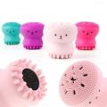 Facial Cleansing Brush Silicone Handheld Face Brush and Massager ,Octopus-Shaped Cleansing Brush for Deep Cleaning Gentle Exfoliating Skin Massage.