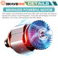 4200W Cordless Brushless Electric Air Blower 20000 RPM Portable Lightweight Electric Leaf Blower for Bedding Corners Carpets Cleaning. 