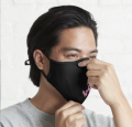 Four Layer Face Mask For Men And Women Gaming With Adjustable Ear Loop And Digital Print Face Mask Graphics Print Anime Mask And Flower Stylish Fashion Mask - Mask.