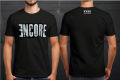 Superlative Signature Style -Understated -Choice and Remark -MEN'S COTTON T-SHIRT BLACK ENCORE- Avant-garde- Significant Desire. 