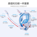 Twin Tube Diving Mask New Full Dry GoPro Kids Snorkeling Silicone Mask Swimming goggles Swimming gear. 