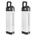 NXFDSIOZ 2X Electric Bike 36V/48V Large Capacity Battery Case 18650 Holder Case E-Bike Accessories DC. 